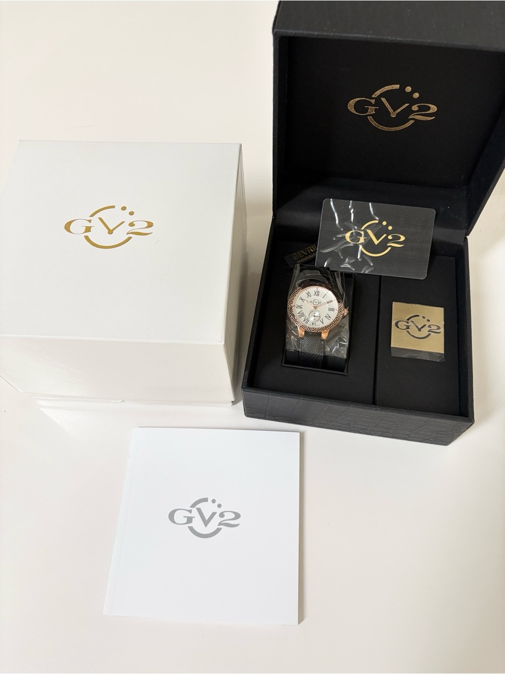 GV2 by Gevril Astor Diamond Watch 9125 Factory Sealed Limited Edition 125/500